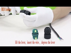 2 connettori di cavo impermeabili di Manica M25 2 3 4 5 perni 450V 40A