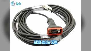 Cavo AISG DB9 a 8 pin personalizzato da 50 m