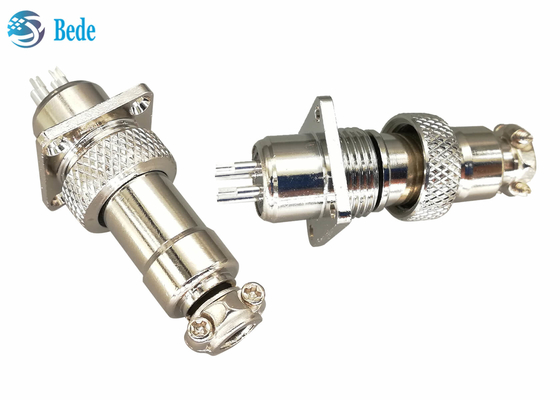 I connettori circolari da 16 millimetri M16 con il Pin quadrato 200V della flangia 2~10