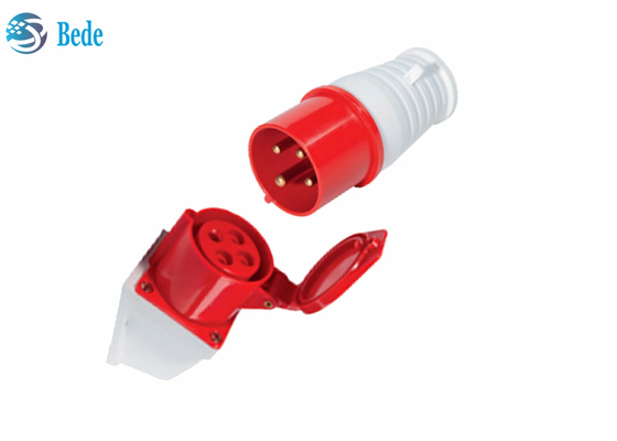 l'incavo di 16A 4pin/spina industriali impermeabilizza i fermagli maschii 380-415V