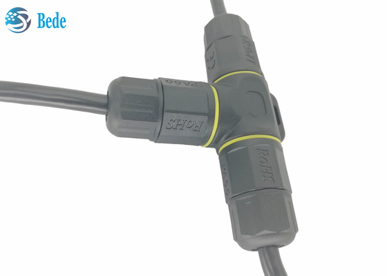 Tipo 5 perni di T della scatola di giunzione di Pin Waterproof Electrical Connectors Cable IP68 5