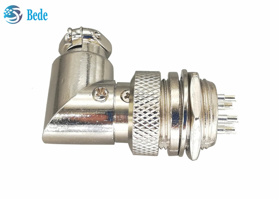 Aviazione Gx16 5 Pin Right Angle Connector Male ed insiemi femminili con tutti gli accessori
