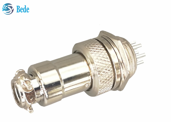 7 Pin Gx 16 connettori del connettore M16 di aviazione tappano ed insiemi dell'incavo per transito della ferrovia
