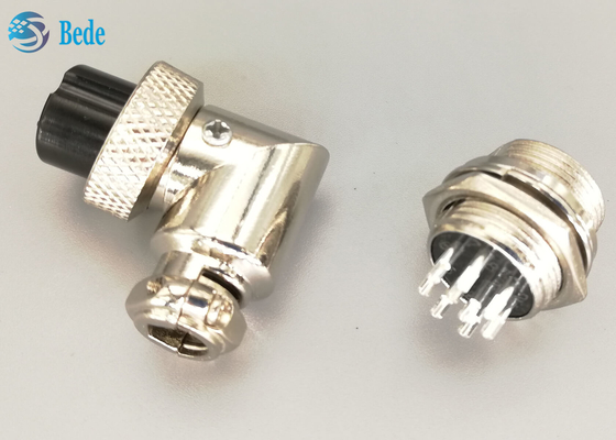 Perni della spina G×16 9 del connettore di aviazione maschii ed insiemi femminili L tipo spina placcata d'argento