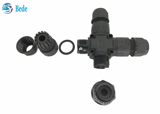 Tipo connettore impermeabile 3 di X di 4-Channel Ip68 - ideale di Pali per 3 Pin Wires