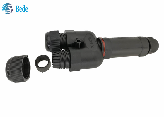 Tipo 3 Manica di Y 2 3 4 5 Pin Waterproof Electrical Connectors Ip 68 250v 16~24a