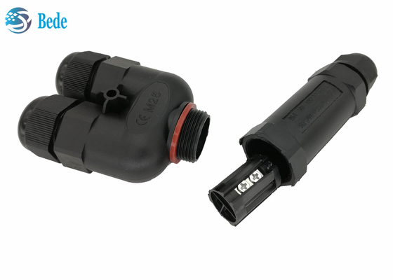 Tipo 3 Manica di Y 2 3 4 5 Pin Waterproof Electrical Connectors Ip 68 250v 16~24a