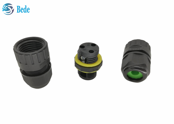 Ip68 M20 2 Pin Waterproof Wire Connectors 3 4 5 6 pin 2 Pali per uso all'aperto e subacqueo