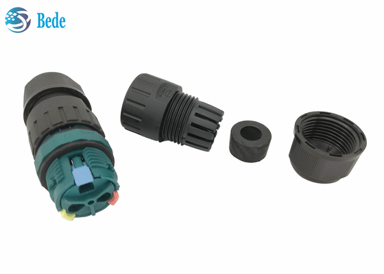 Perno impermeabile fissante rapido del connettore 2 di Manica 450V 17.5A ip68 dei pin 2 del connettore 3 del cavo della prova dell'acqua M20