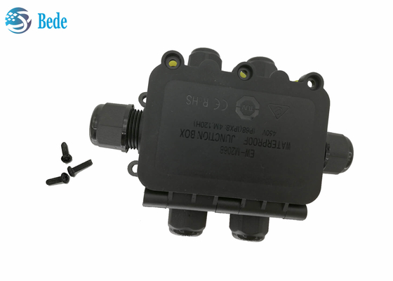Manica resistente alle intemperie impermeabile 450V del contenitore 6 di collegamenti del cavo all'aperto della scatola di giunzione IP68