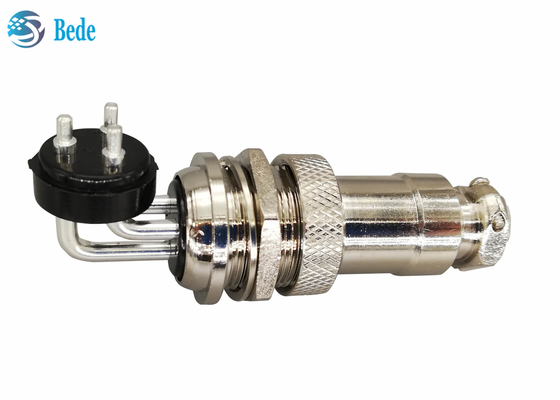 GX 20 2 3 4 Pin Aviation Connector Elbow Male e connettore femminile diritto del supporto del pannello dei corredi