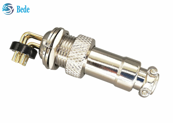 un PWB di 2~7 Pin che salda il connettore di aviazione GX12 con i perni ad angolo retto 3A 200V