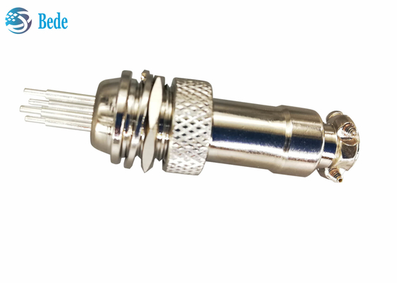 Connettore di saldatura 2~7 Pin Panel Mount Connector 3A 200V di aviazione di Gx 12 del modello del PWB