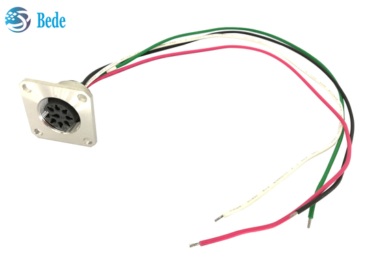 Stile del connettore di cavo di controllo di Pin Flange Mounting RET della femmina 8 AISG C485 A4