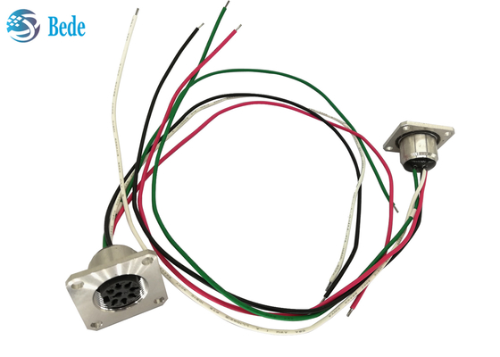 Stile del connettore di cavo di controllo di Pin Flange Mounting RET della femmina 8 AISG C485 A4
