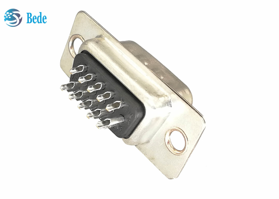 Tipo di saldatura maschio 5A di DB 15 Connetors dei perni D di BEDE D sotto Connetor 15 sotto