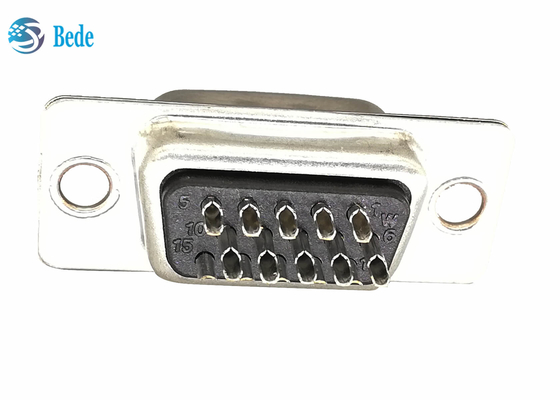 Tipo di saldatura maschio 5A di DB 15 Connetors dei perni D di BEDE D sotto Connetor 15 sotto