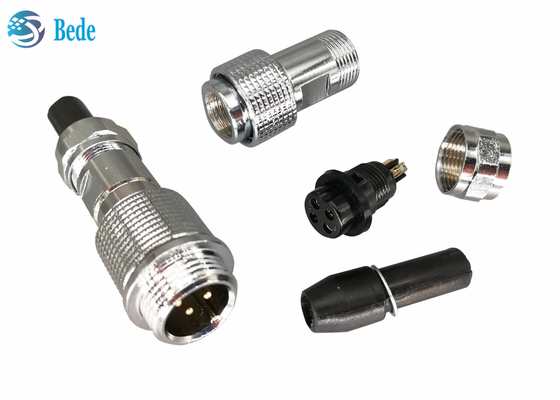 L'aggancio impermeabile del cavo del connettore circolare di IP68 M16 disegna 6~10 il Pin 4A 200V