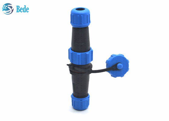 2 3 4 5 6 7 9 connettori di cavo impermeabili di Pin M17 cablano per cablare la messa in bacino del connettore