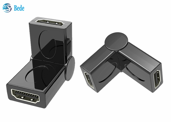 Maschio all'accoppiatore femminile 90 della parte girevole HDMI 180 270 un angolo 3D regolabile 4K di 360 gradi