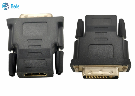 Maschio degli adattatori DVI-D 24+1 di DVI definizione dei fermagli 1688MB/s di HDMI all'alta