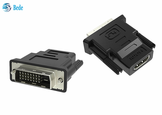 Maschio degli adattatori DVI-D 24+1 di DVI definizione dei fermagli 1688MB/s di HDMI all'alta
