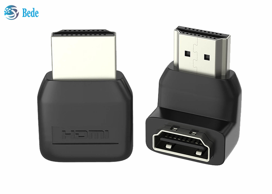 Adattatore ad angolo retto dell'accoppiatore di HDMI un maschio da 90 gradi alla femmina per il computer portatile PS4 PS5 Xbox di HDTV