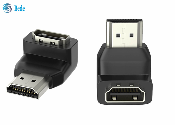 Adattatore ad angolo retto dell'accoppiatore di HDMI un maschio da 90 gradi alla femmina per il computer portatile PS4 PS5 Xbox di HDTV