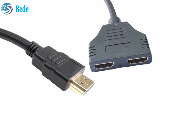 1 in 2 fuori separatore pieno di HD 1080P 3D4K HDMI per i monitor doppi duplichi/specchio