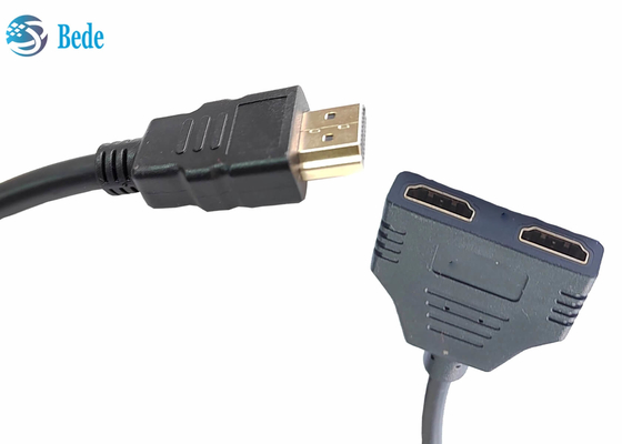 1 in 2 fuori separatore pieno di HD 1080P 3D4K HDMI per i monitor doppi duplichi/specchio