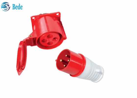 l'incavo di 16A 4pin/spina industriali impermeabilizza i fermagli maschii 380-415V