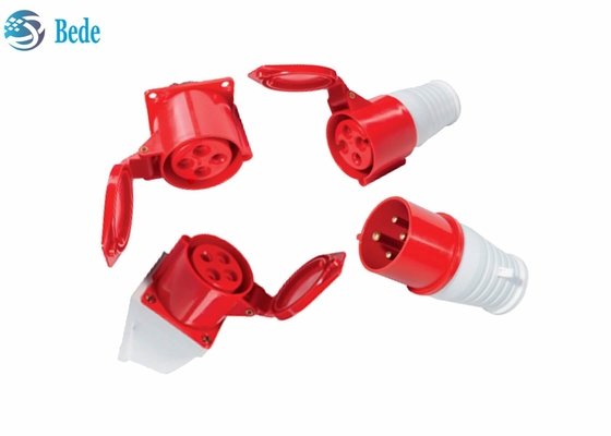 l'incavo di 16A 4pin/spina industriali impermeabilizza i fermagli maschii 380-415V