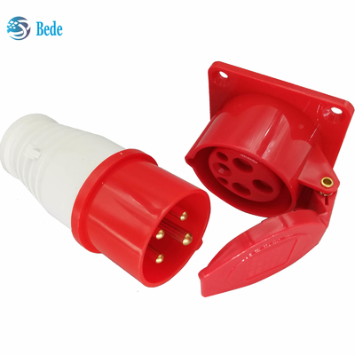 Perni femminili maschii 3P+N 380-415V 16Amp dell'incavo 4 di CEE Plugs And Sockets Industrial