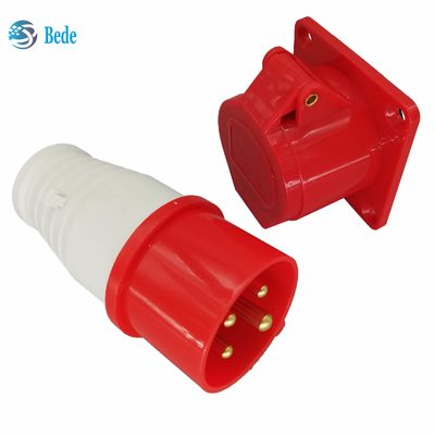 Perni femminili maschii 3P+N 380-415V 16Amp dell'incavo 4 di CEE Plugs And Sockets Industrial