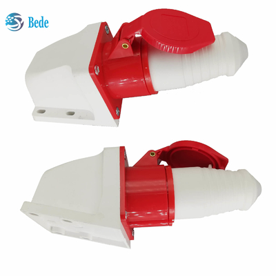 Maschio Femmina Presa elettrica 4 Pin 3P+T 380~415V 16Amp Montaggio a parete Tipo IP44