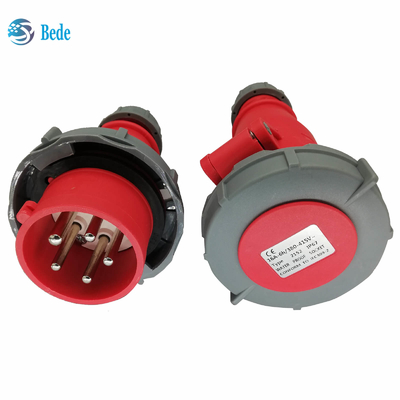 Perni industriali IP67 amp di AC220-415V 16 e 32 della spina 3P+N+E & dell'incavo 5 che mette in bacino tipo