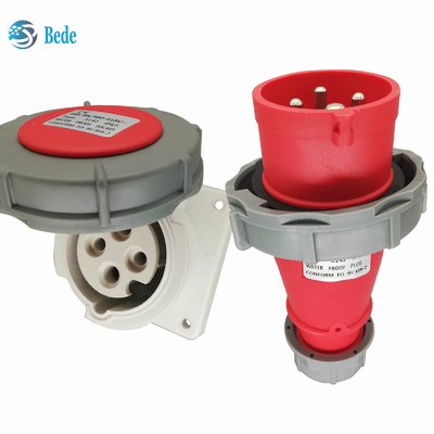 4 pin 3P+E 16Amp presa di corrente industriale e presa di montaggio del pannello IP67