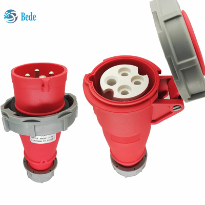IP67 presa di presa industriale 4 pin ((3P+E) 16 e 32 Amp Tipo di attracco