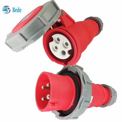 IP67 presa di presa industriale 4 pin ((3P+E) 16 e 32 Amp Tipo di attracco