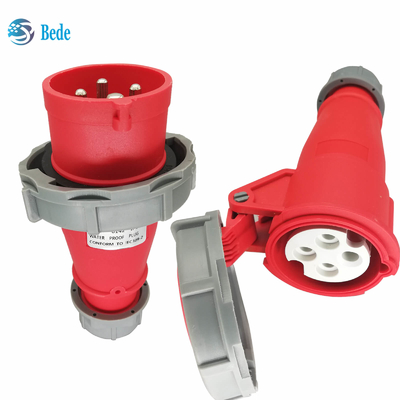IP67 presa di presa industriale 4 pin ((3P+E) 16 e 32 Amp Tipo di attracco