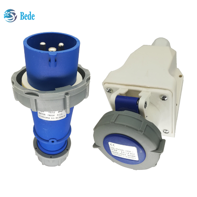 Stagno industriale 16 Amp 220V-250V 3Pins Tipo di montaggio a parete per apparecchiature industriali