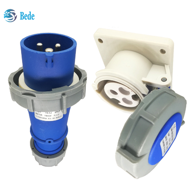 3Pins 220V-250V Voltage Industrial Plug Socket con classificazione IP67 - 16 Amp