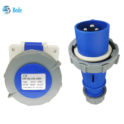 Standard ICE60309 presa di presa industriale IP67 3Pins ((2P+E) 32Amp