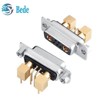 7W2 connettore ad alta corrente coassiale D-Sub angolo destro/pin rettilineo DB