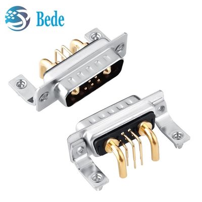 7W2 connettore ad alta corrente coassiale D-Sub angolo destro/pin rettilineo DB