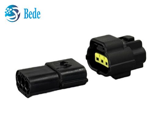 Connettore automobilistico a 3 pin che alloggia spina e presa connettore cavo-filo nero 174357-2 174359-2
