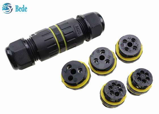 Connettori per cavi impermeabili IP68 M20 a 2 pin, 3 4 5 6 pin, 2 poli, per uso esterno e subacqueo